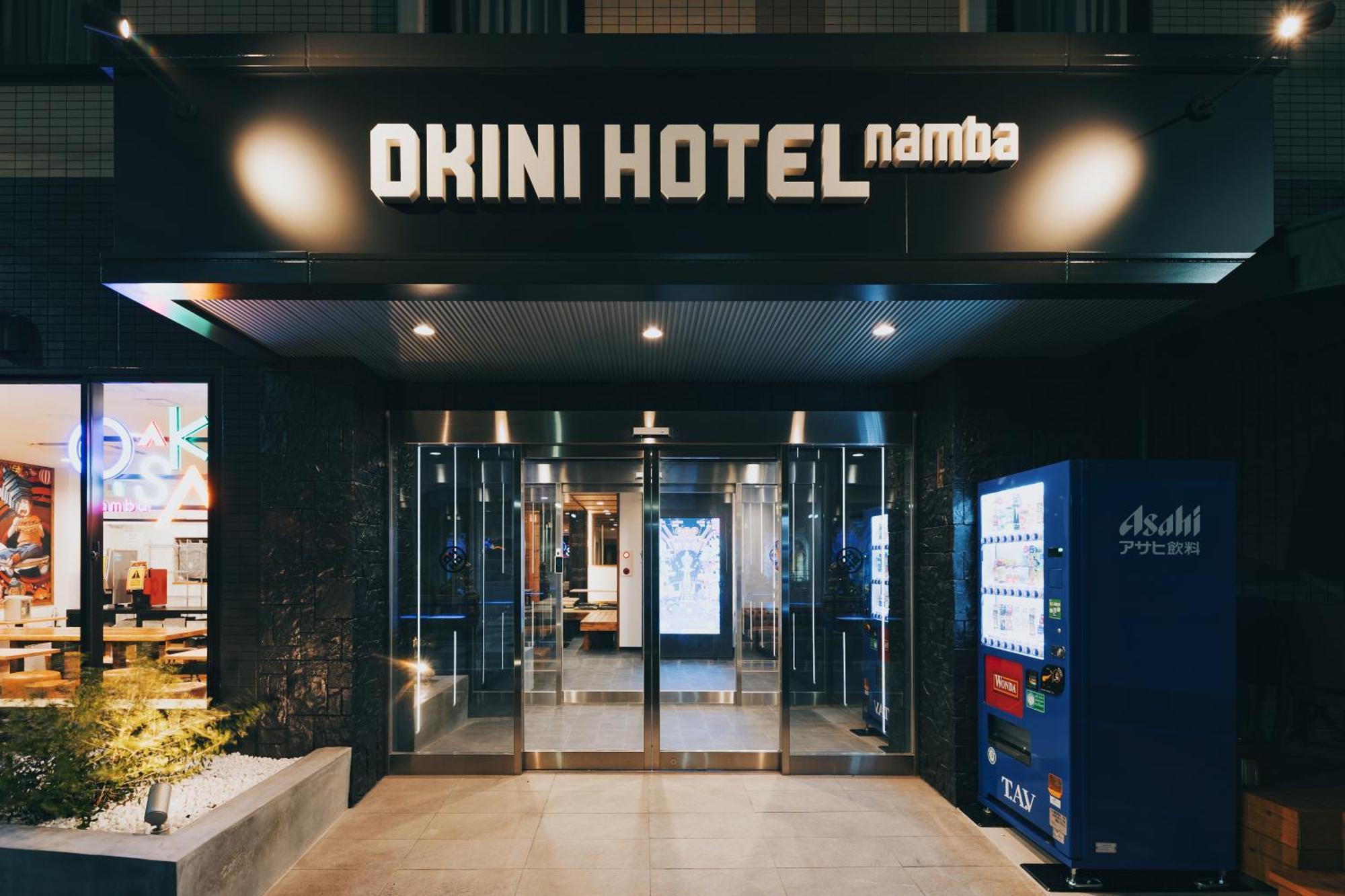 Okini Hotel Namba Osaka Exteriör bild